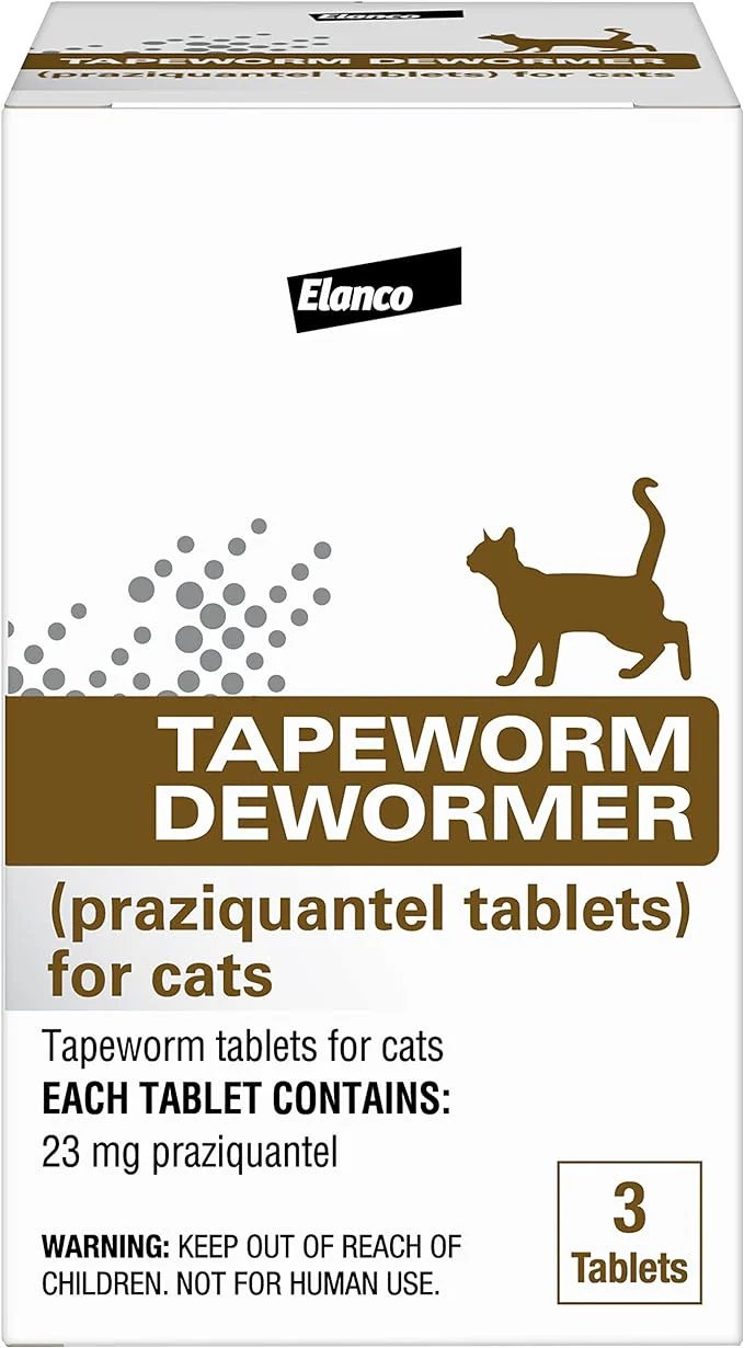 Elanco Tapeworm Cat Dewormer, 3 tablets - Buy Pet Shop