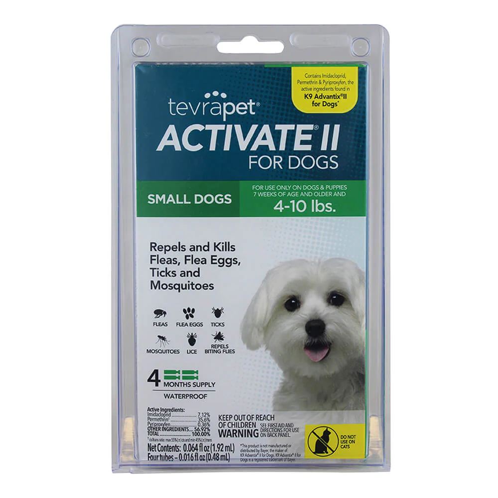 TevraPet Activate II, 4 Month Supply - Buy Pet Shop