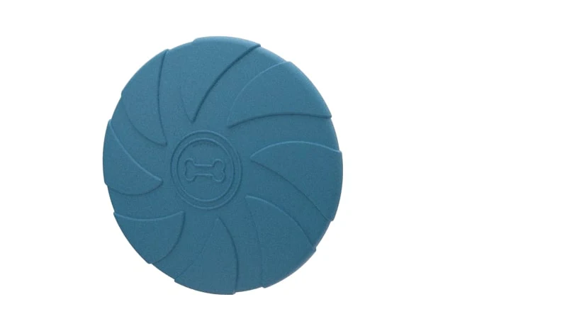 Blue Bone Stamp Frisbee - Buy Pet Shop