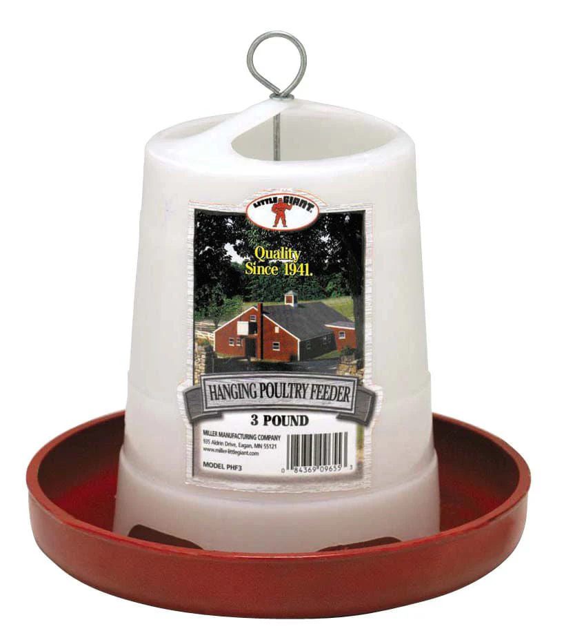 Little Giant Plastic Hanging Chicken Feeders - Buy Pet Shop