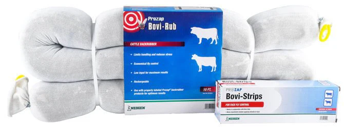 Prozap Bovi-Rub Cattle Backrubber & Bovi-Strips - Buy Pet Shop