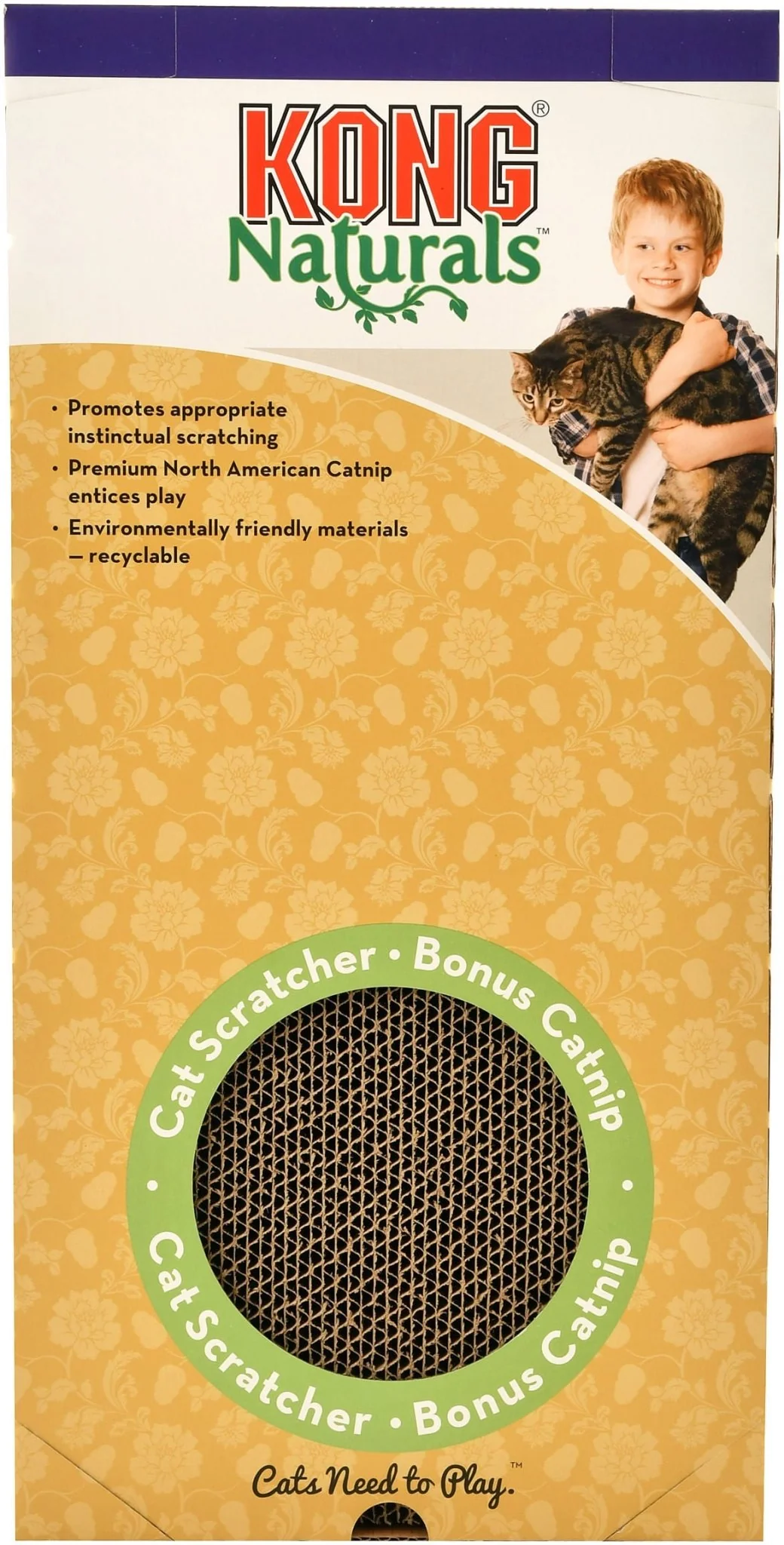 KONG Naturals Double Cat Scratcher, 2 pk - Buy Pet Shop