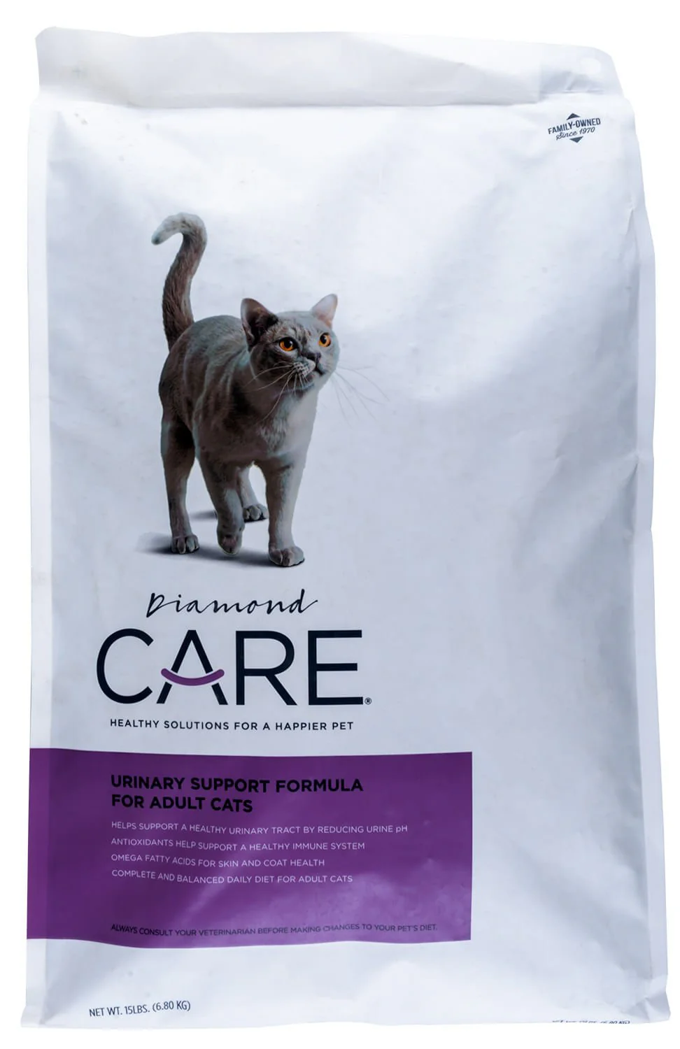 Diamond Care Urinary Support Formula Adult Dry Cat Food, 15 lbs - Buy Pet Shop