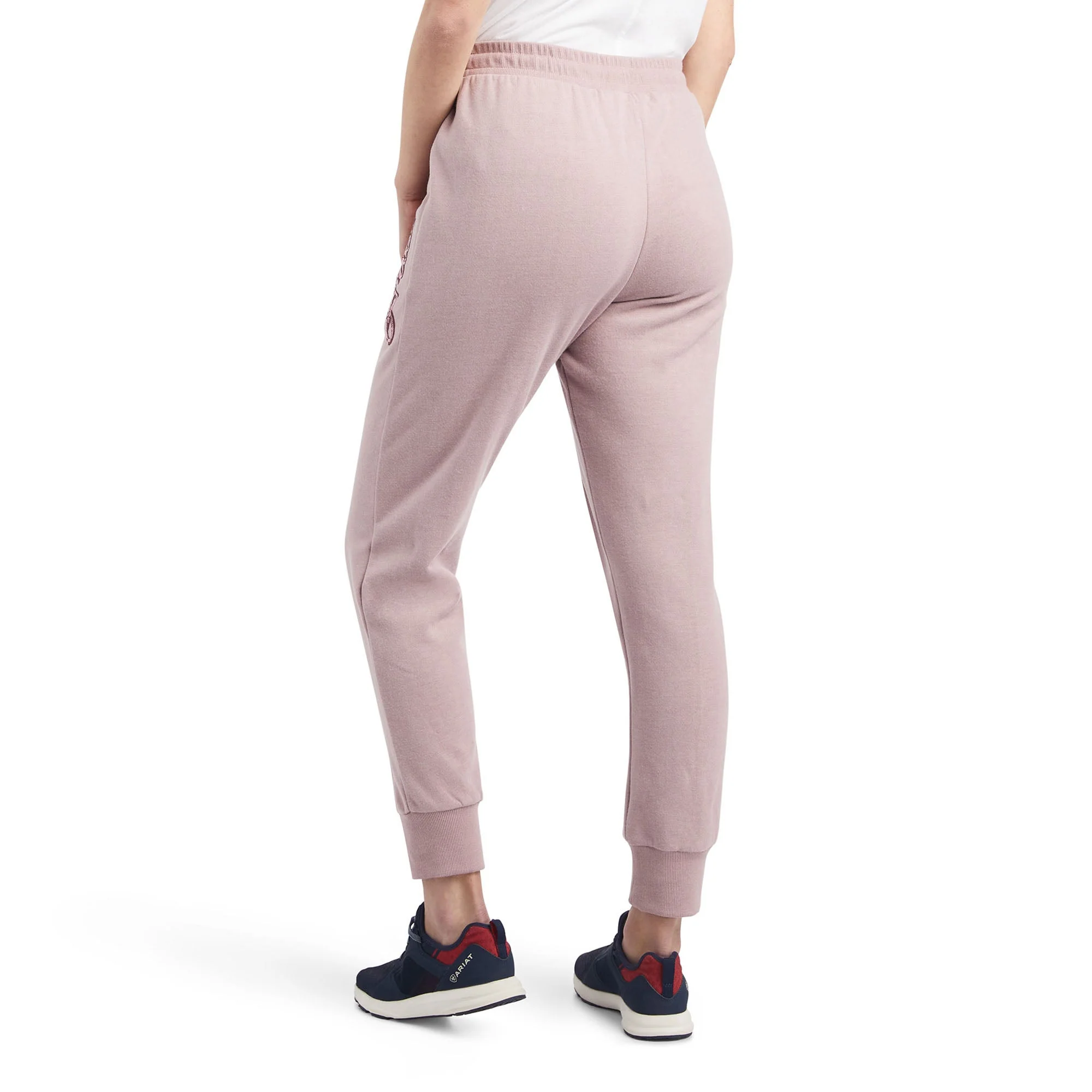 Ariat Women's Real Sweatpant Joggers, Rose Heather - Buy Pet Shop