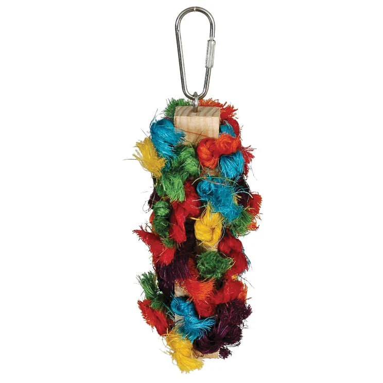 Mini Preening Block Bird Toy, Multi-color, 1