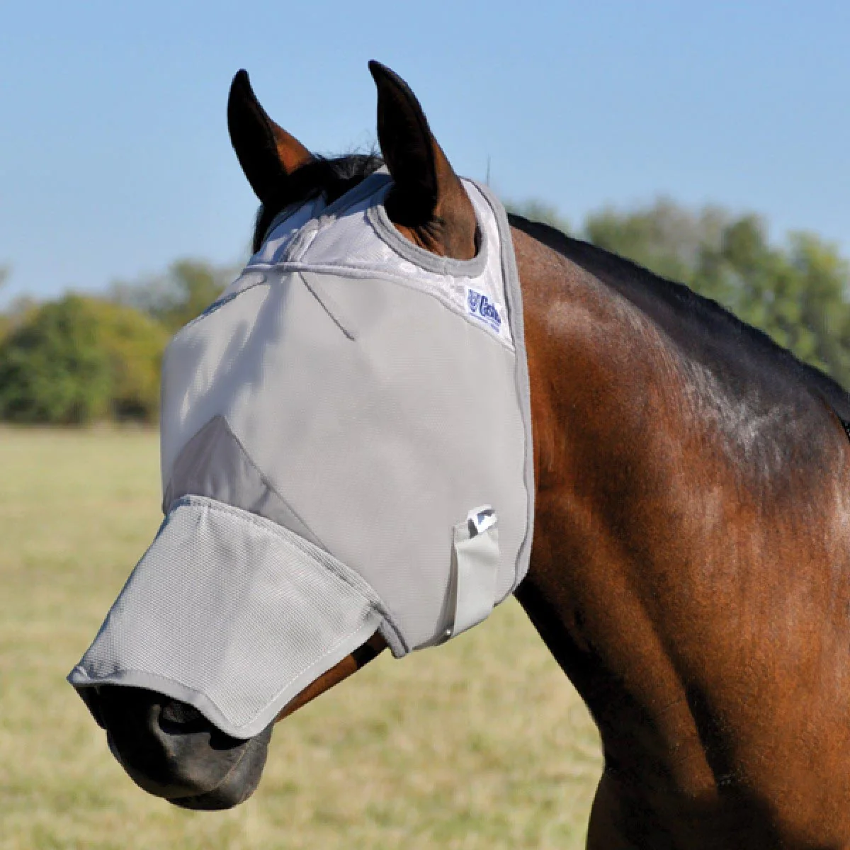 Crusader Fly Mask with Long Nose - Buy Pet Shop