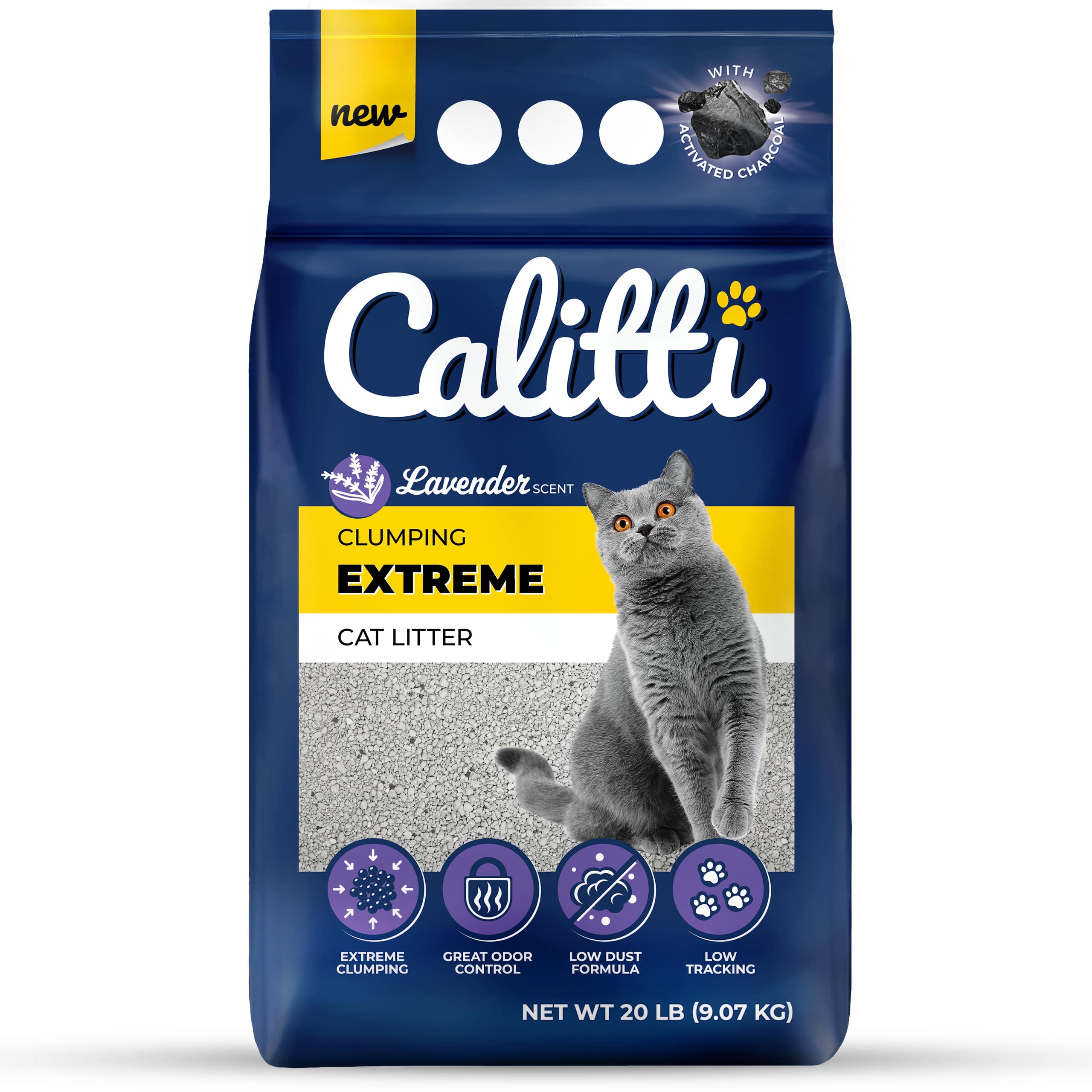 Calitti Extreme Clumping Cat Litter, 20 lbs - Buy Pet Shop