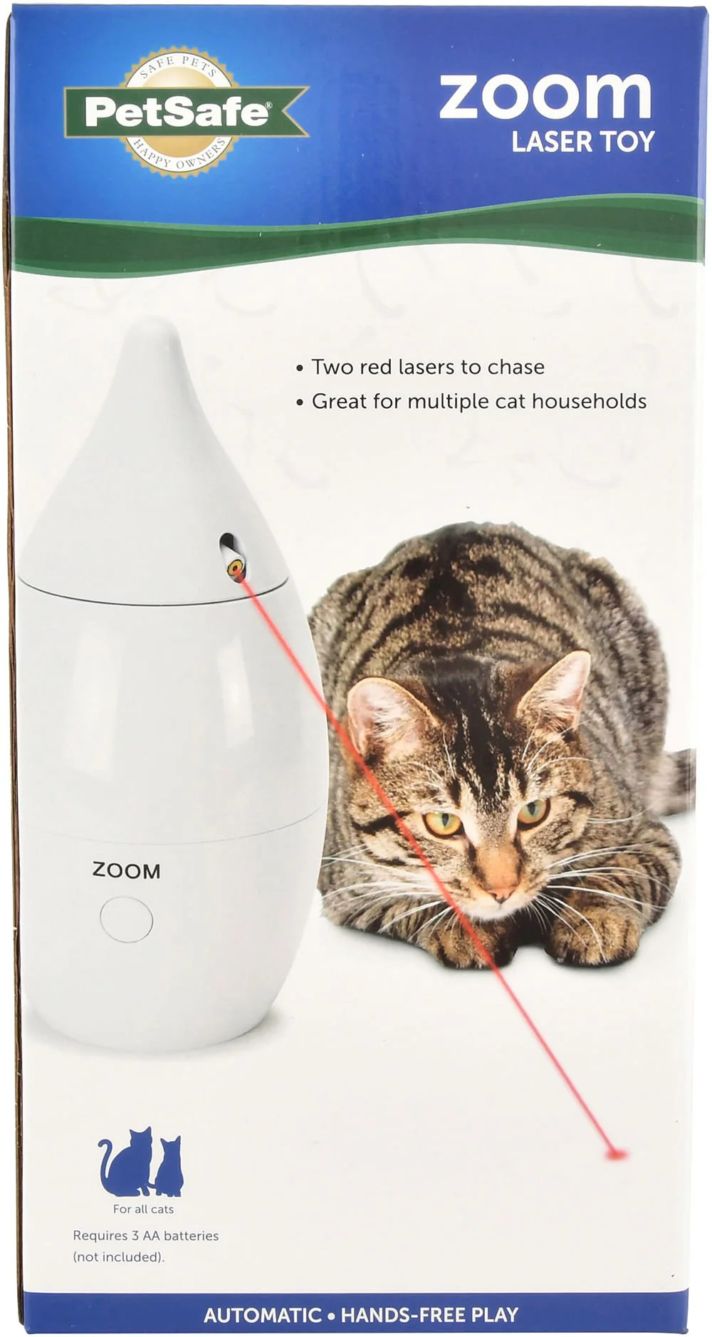 PetSafe Zoom Rotating Laser Cat Toy - Buy Pet Shop