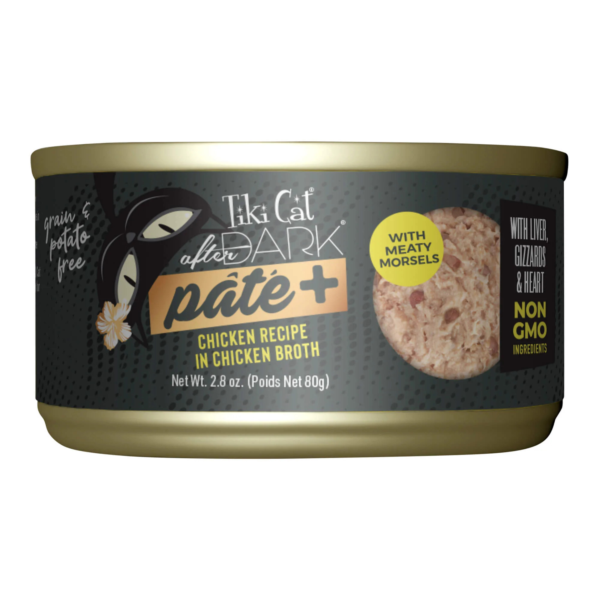 Tiki Cat After Dark Pate+ Wet Cat Food, Chicken - Buy Pet Shop
