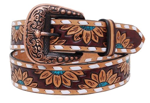 Rafter T Turquoise Sunflower Ladies' Belt - Buy Pet Shop