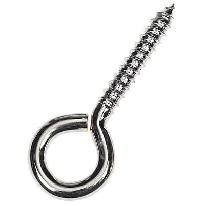 Steel Wire Screw Eyes for Barn & Stable, 10 Pack - Buy Pet Shop