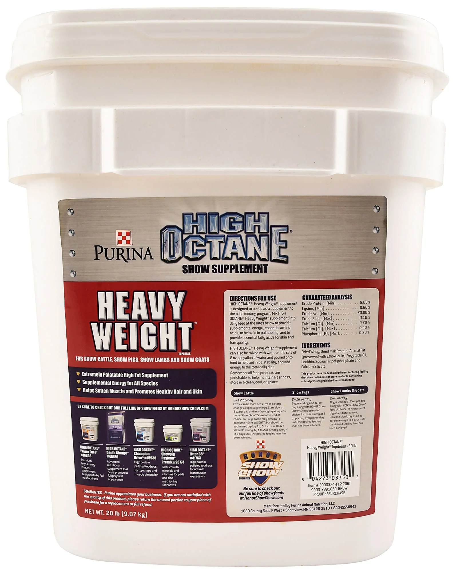 Purina HIGH OCTANE Heavy Weight Topdress - Buy Pet Shop