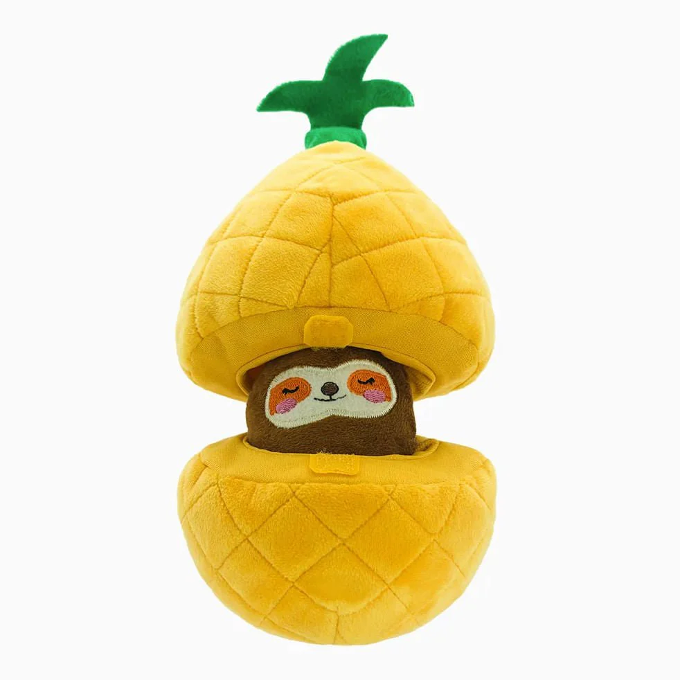 Hugsmart Pineapple Fruity Critterz Squeaker Dog Toy - Buy Pet Shop