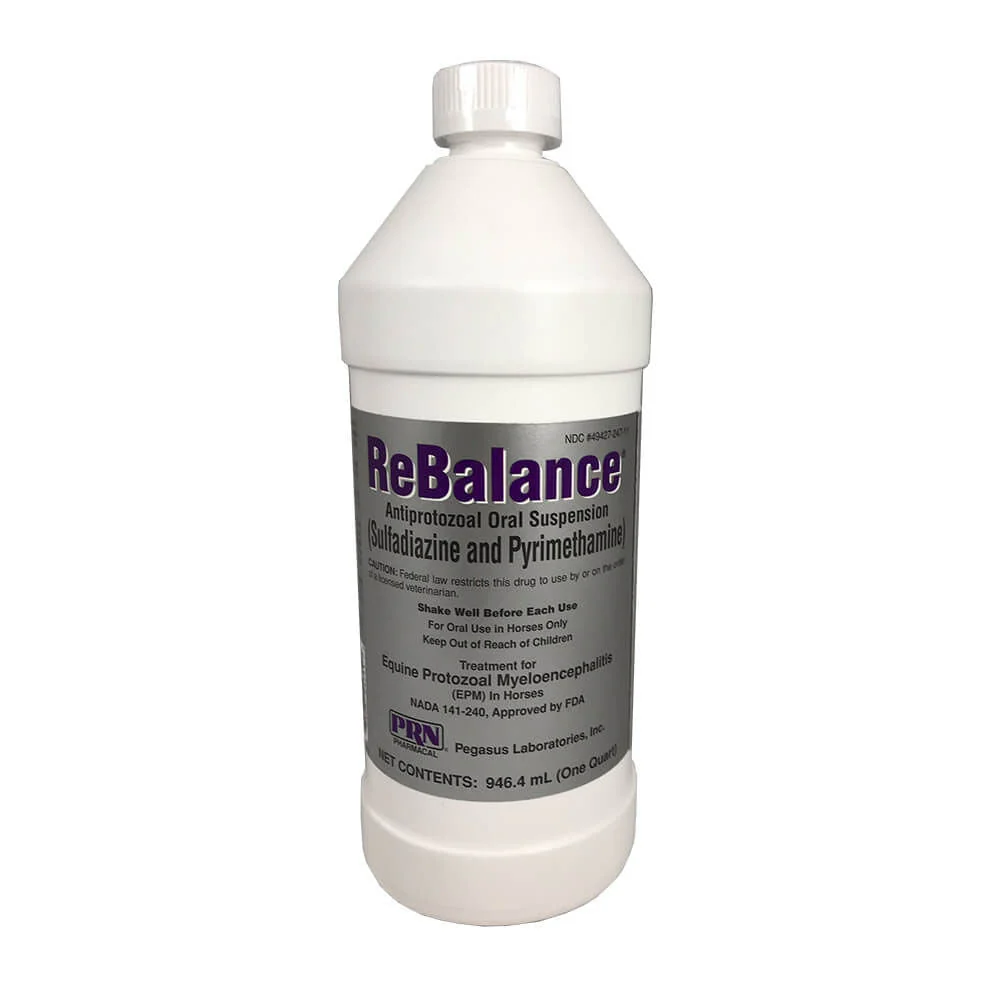 Rx ReBalance (sulfadizine & pyrimethamine) Antiprotozoal Oral Suspension, 1 Quart - Buy Pet Shop