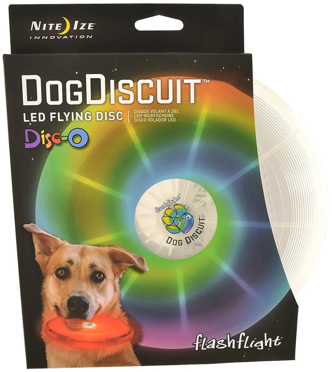 Dog Discuit LED Light-Up Flying Disc - Buy Pet Shop