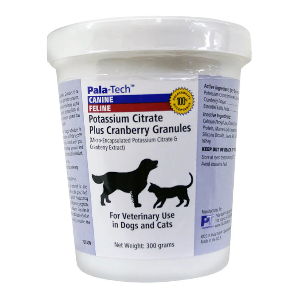 Potassium Citrate Plus Cranberry Granules, 300 Gram Jar - Buy Pet Shop