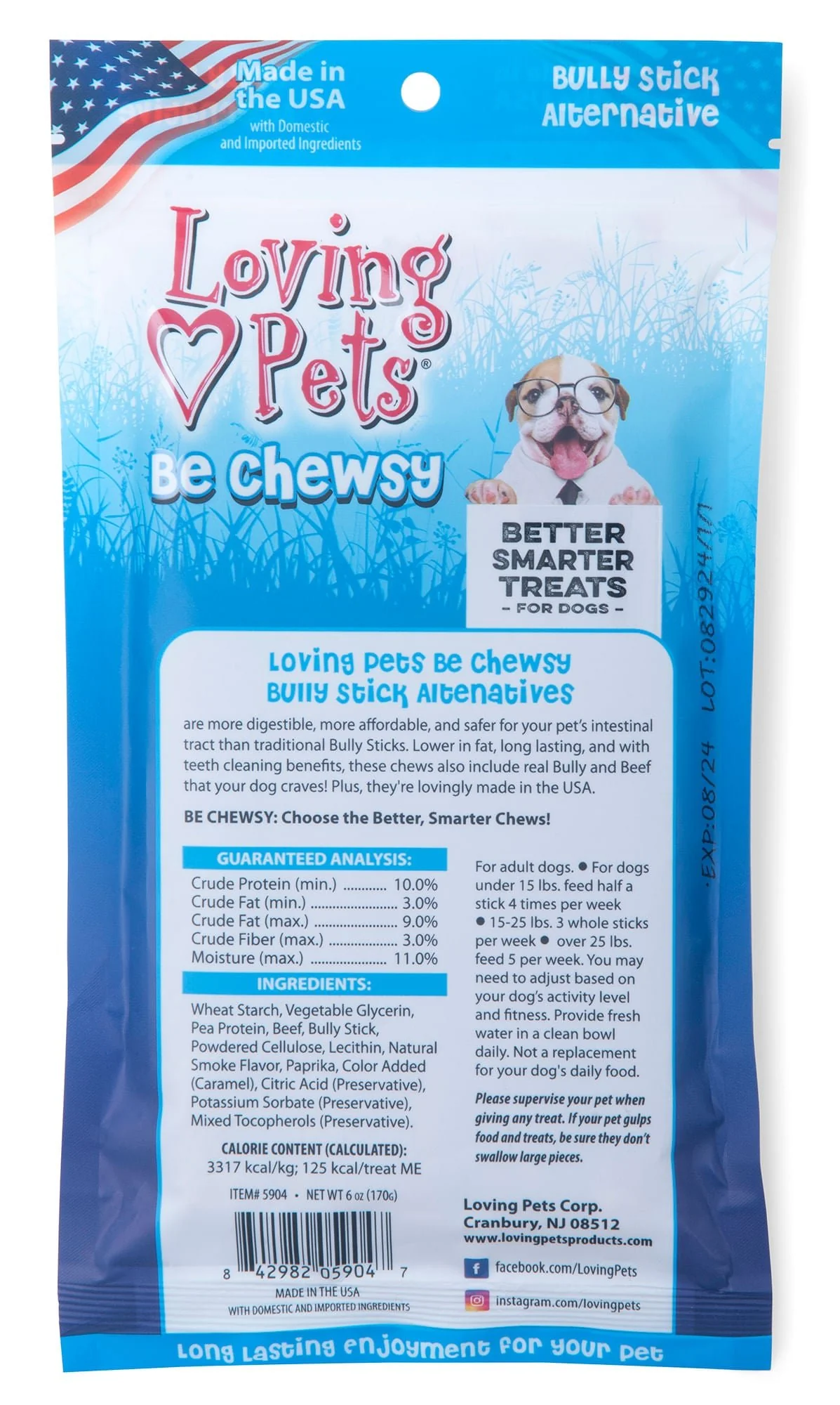 Loving Pets Be Chewsy, Bully Stick Alternative - Buy Pet Shop