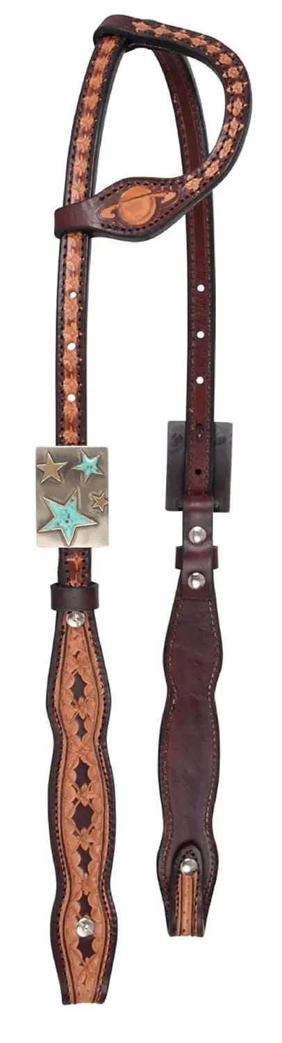 Circle Y Saturn Rising One Ear Headstall, Full - Buy Pet Shop