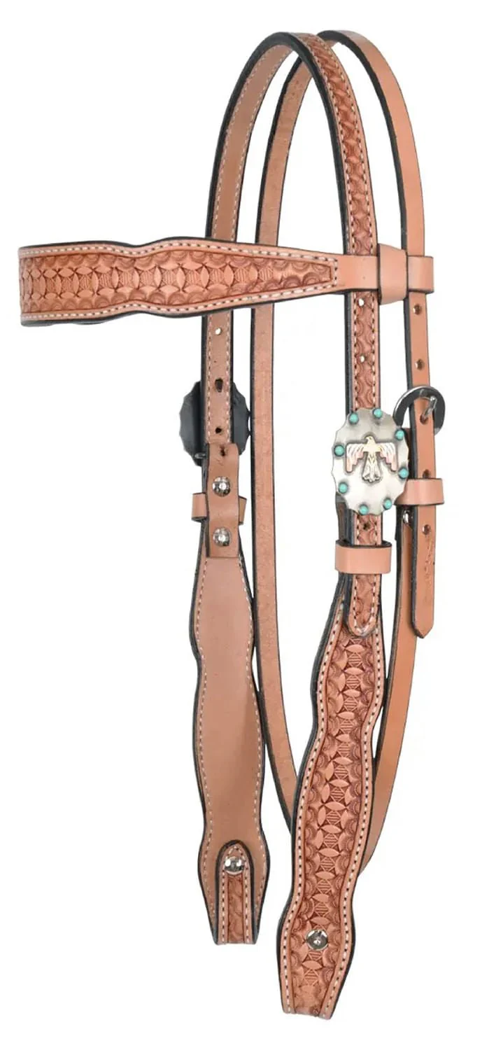 Circle Y Windsor Browband Headstall, Full - Buy Pet Shop