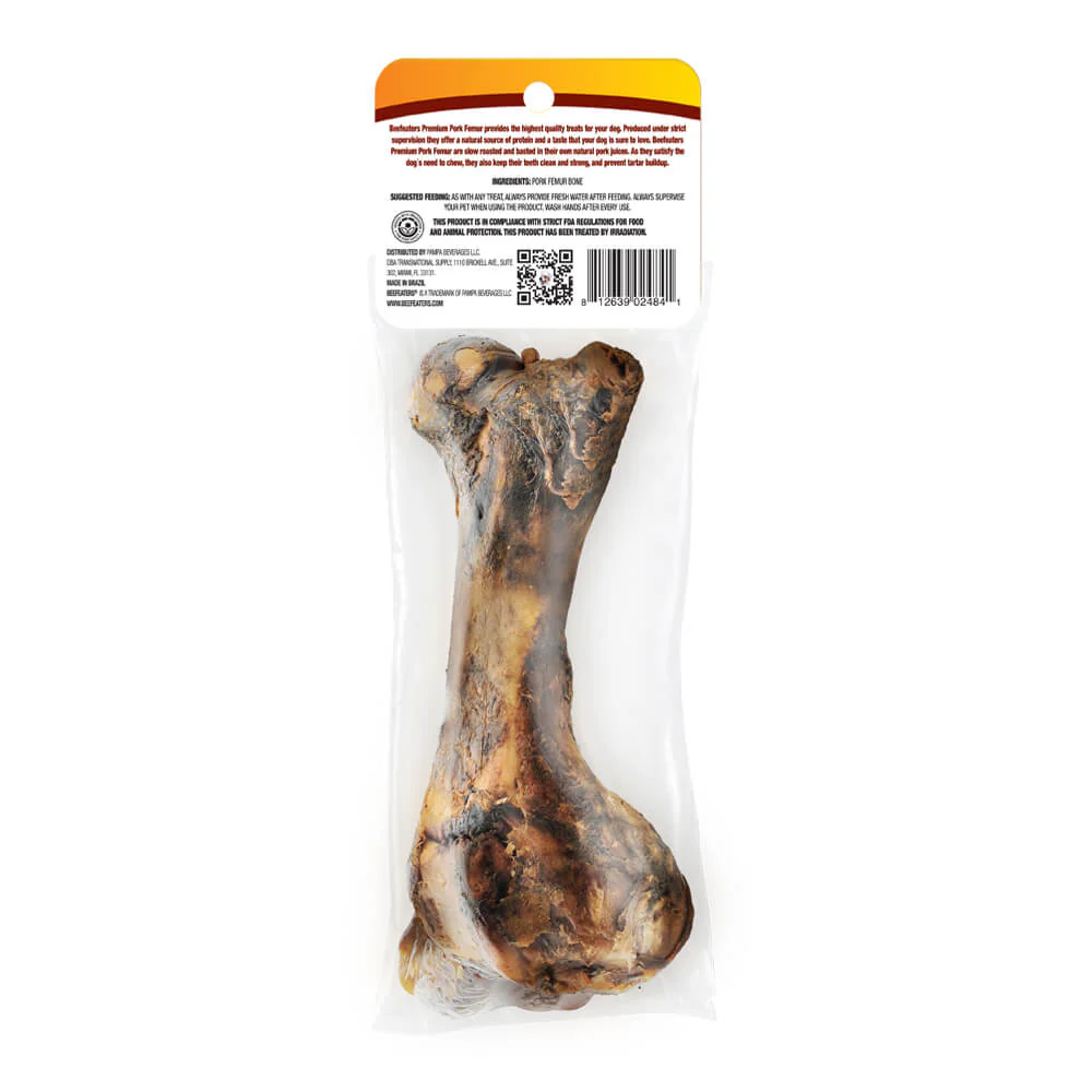 Beefeaters Natural Pork Femur Bone - Buy Pet Shop
