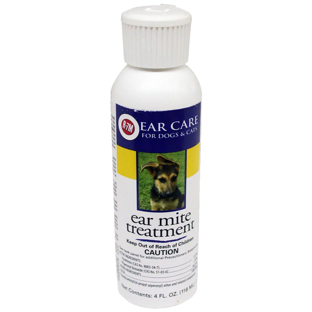 Miracle Care R-7 Ear Mite Treatment, 4 fl oz - Buy Pet Shop