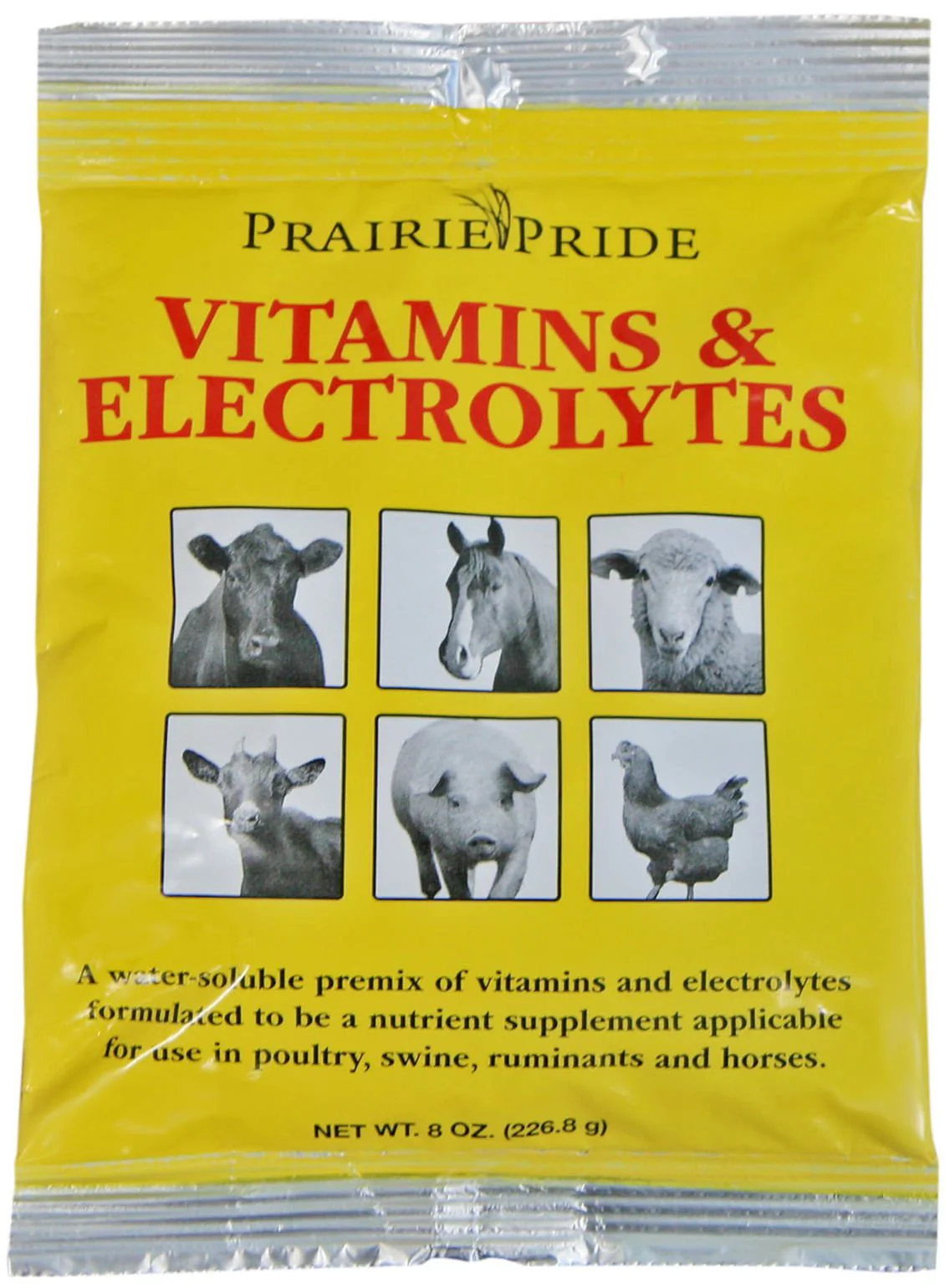 Prairie Pride Vitamins & Electrolytes, 8 oz - Buy Pet Shop