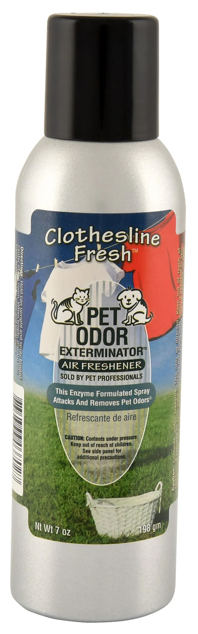 Pet Odor Exterminator Air Freshener, Clothesline Fresh, 7 oz - Buy Pet Shop
