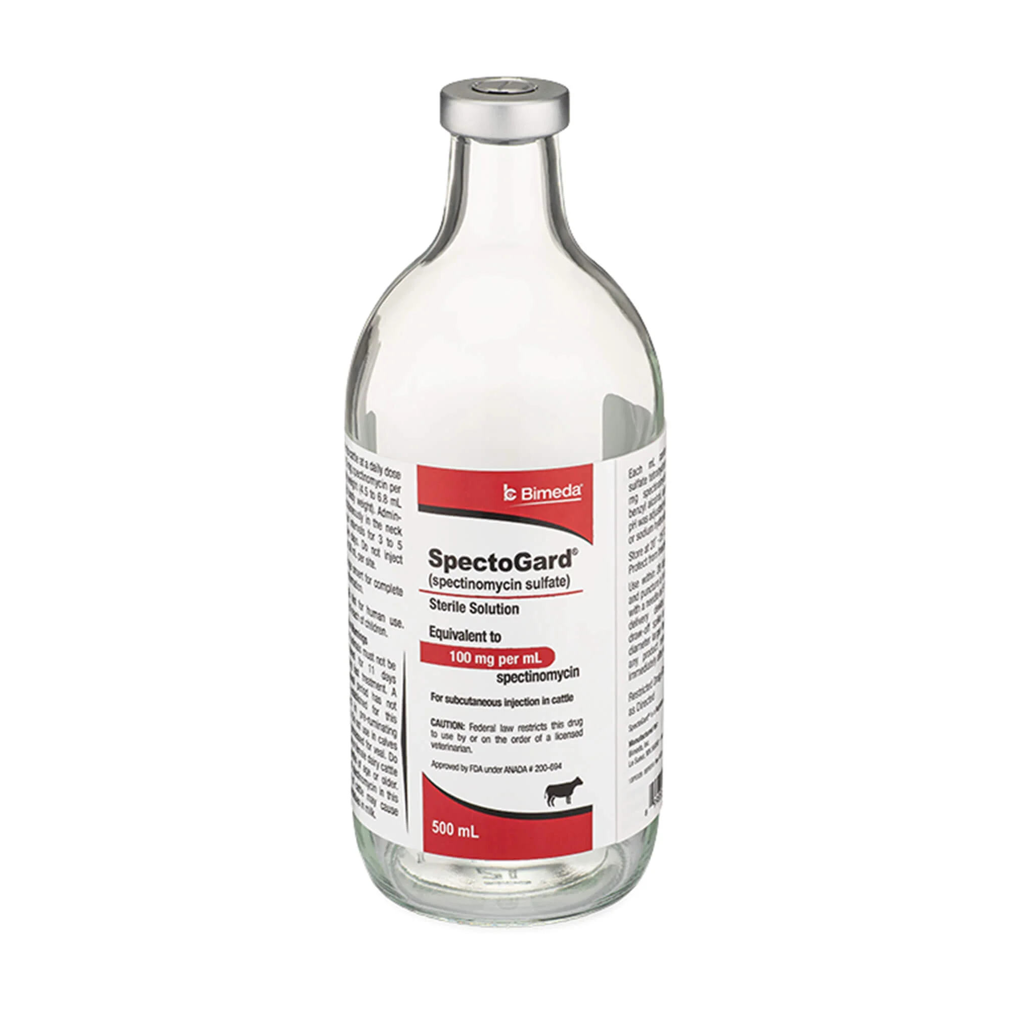 Rx SpectoGard (spectinomycin sulfate) Sterile Solution for Cattle, 500 mL - Buy Pet Shop