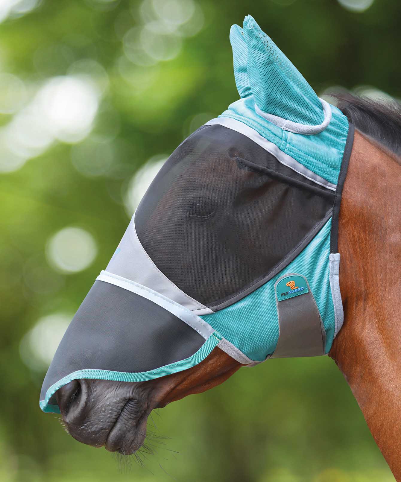 Shires Deluxe Fly Mask with Ears & Nose - Buy Pet Shop