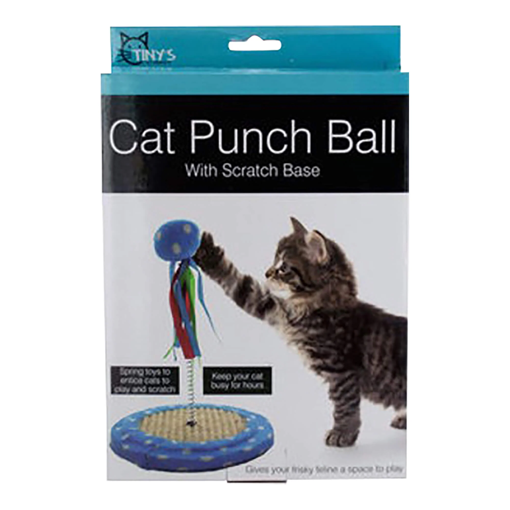 Cat Punch Ball Toy with Scratch Base - Buy Pet Shop