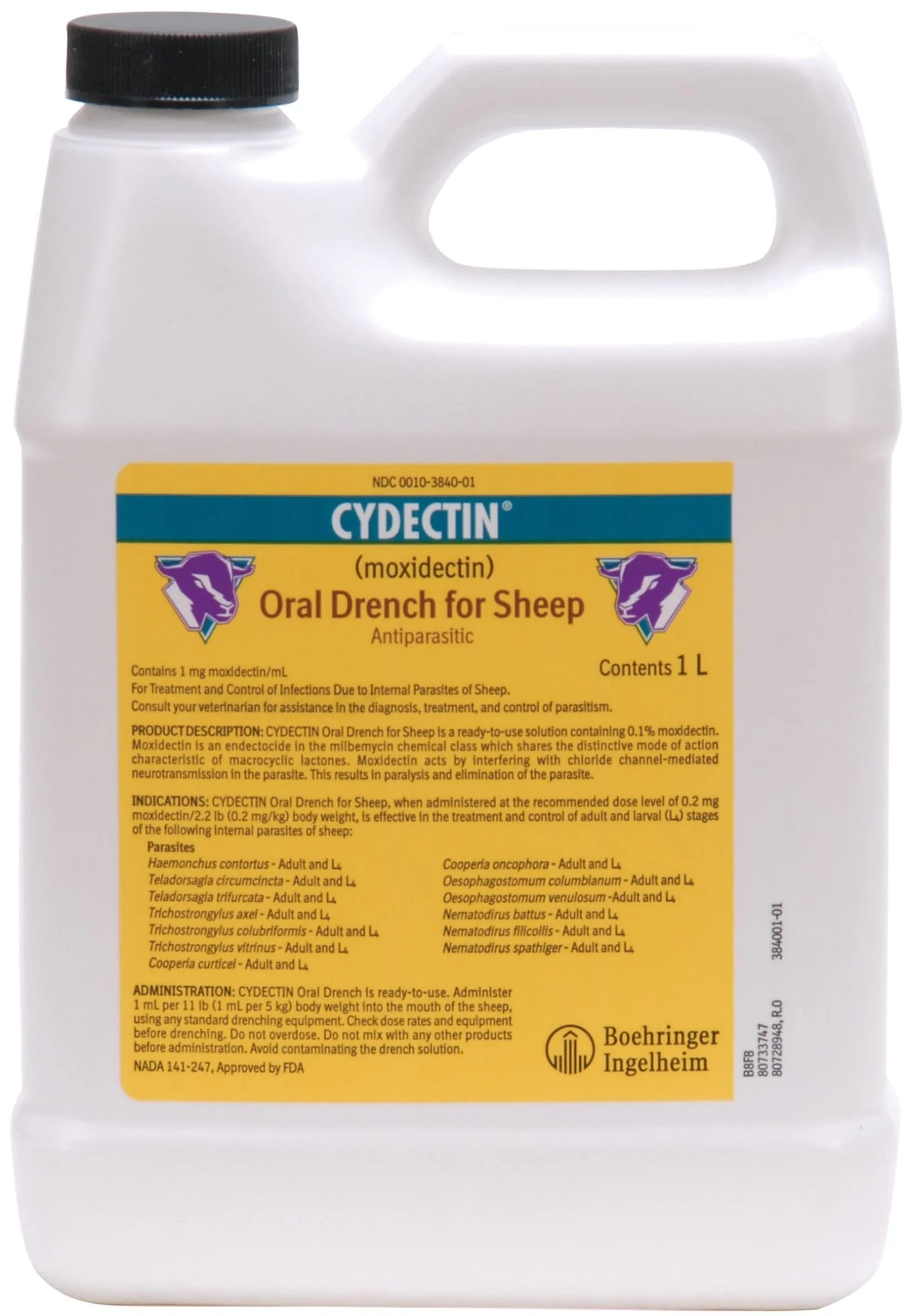 Cydectin Oral Sheep Drench Wormer - Buy Pet Shop