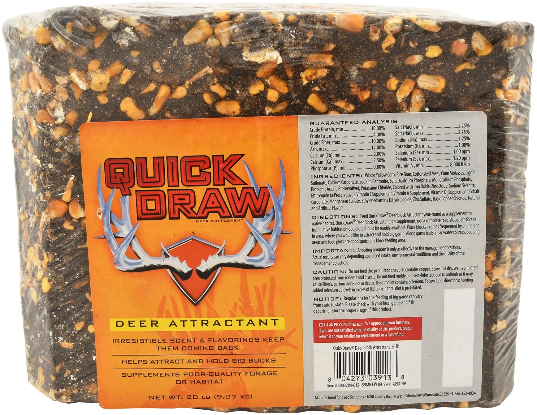 Purina Quickdraw Deer Block - Buy Pet Shop