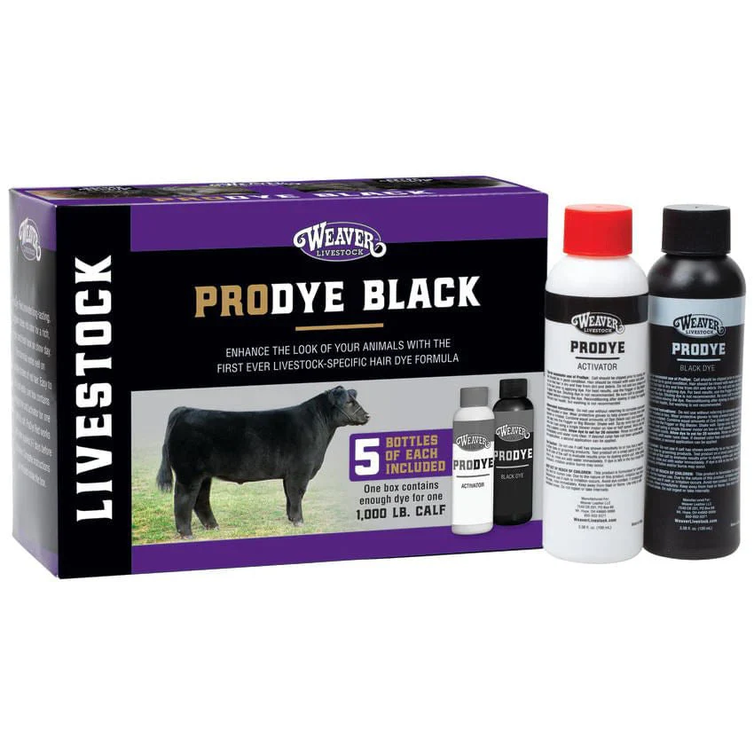 ProDye Livestock Hair Dye, Black - Buy Pet Shop