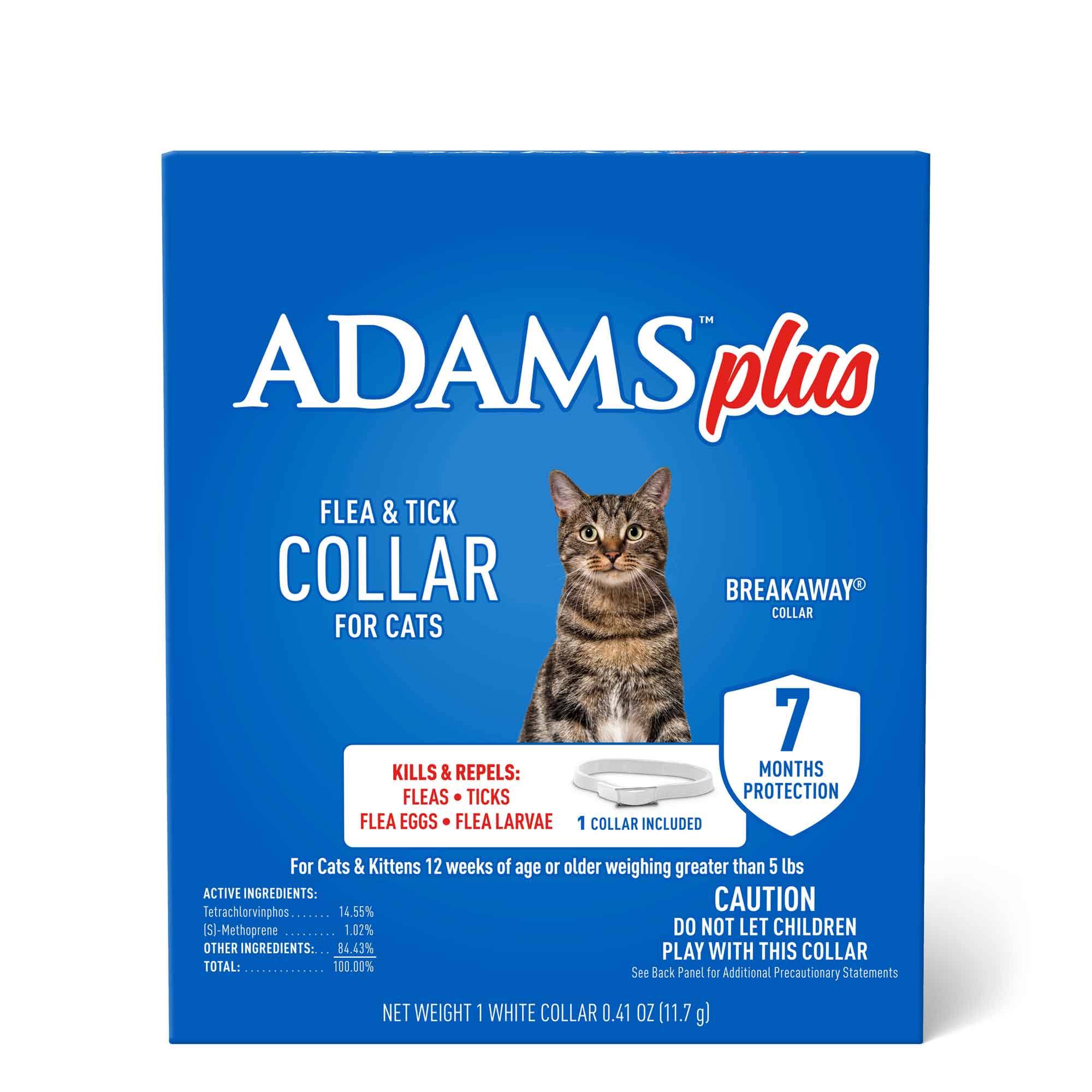 Adams Plus Cat Flea & Tick Collar - Buy Pet Shop