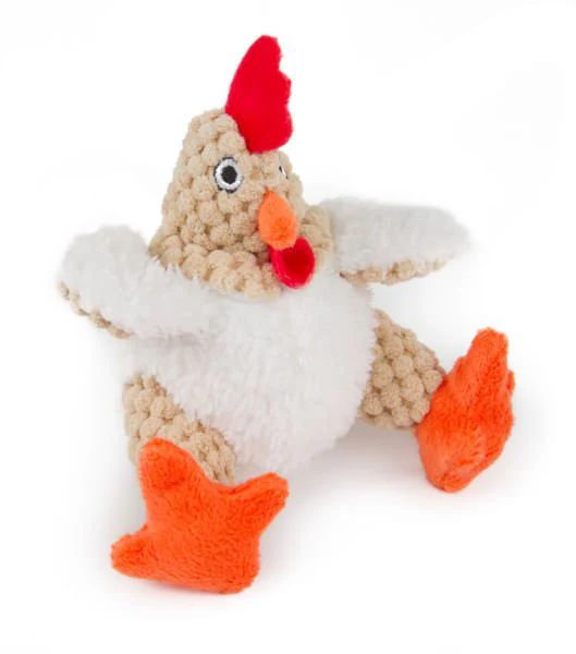 Fat White Rooster Dog Toy - Buy Pet Shop