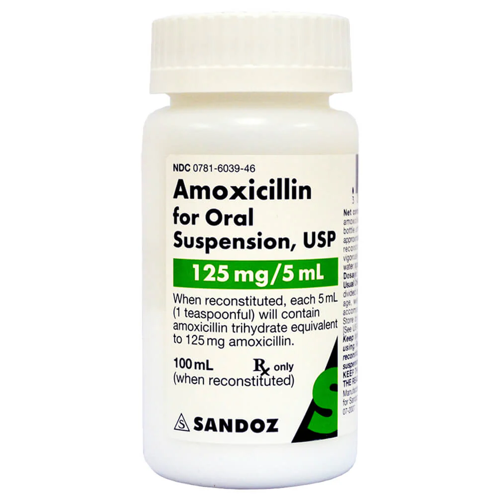 Rx Amoxicillin (Generic) Oral Suspension for Dogs & Cats - Buy Pet Shop