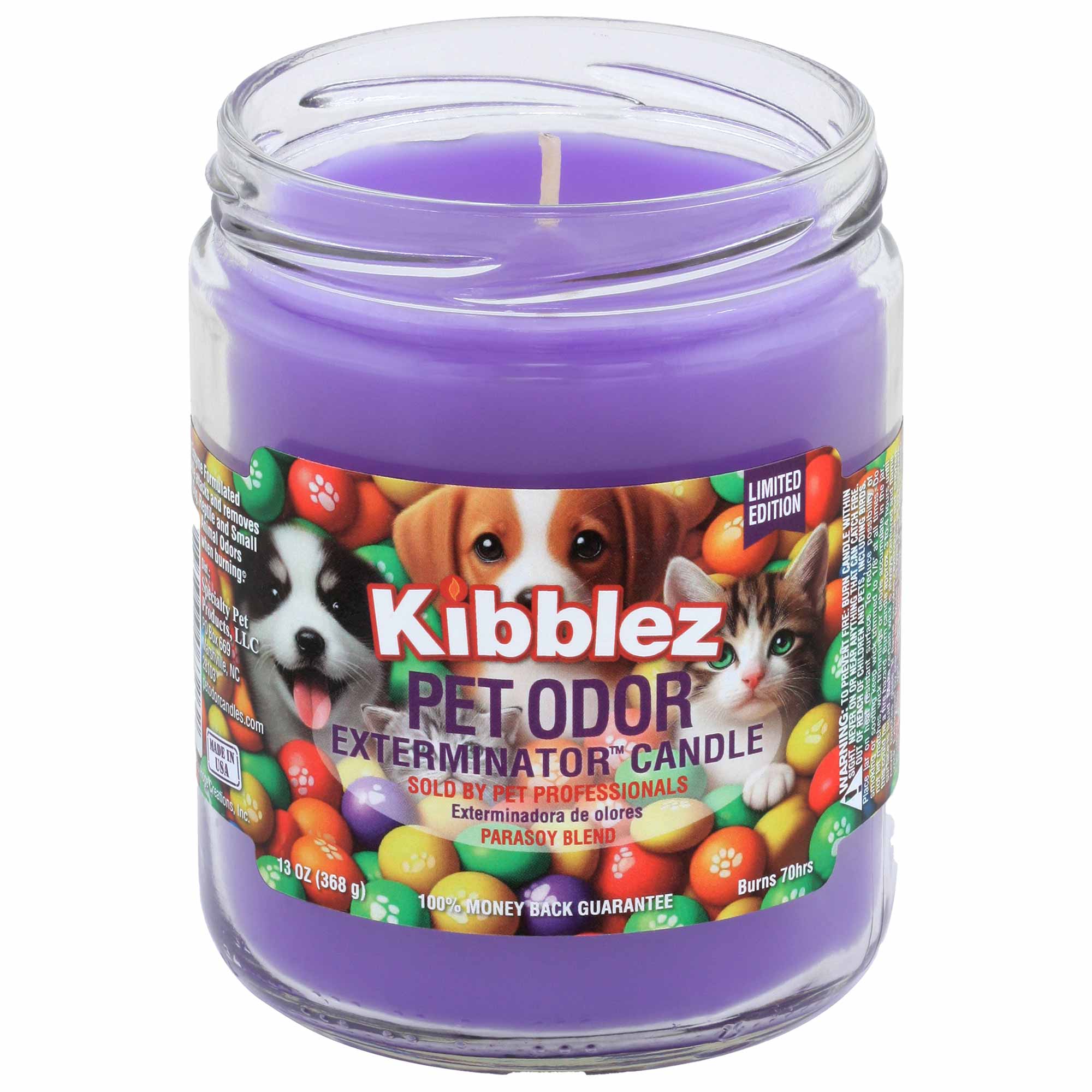 Pet Odor Exterminator Candle, Kibblez, 13 oz - Buy Pet Shop