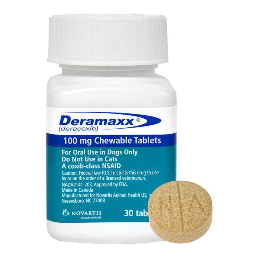 Rx Deramaxx (deracoxib) Chewable Tablets for Dogs - Buy Pet Shop