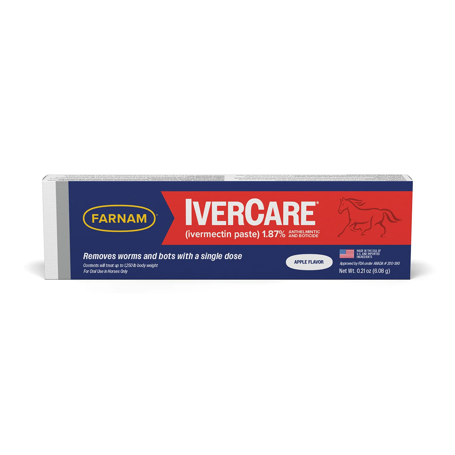 Farnam IverCare (Ivermectin Paste), 1.87%, 0.21 oz - Buy Pet Shop