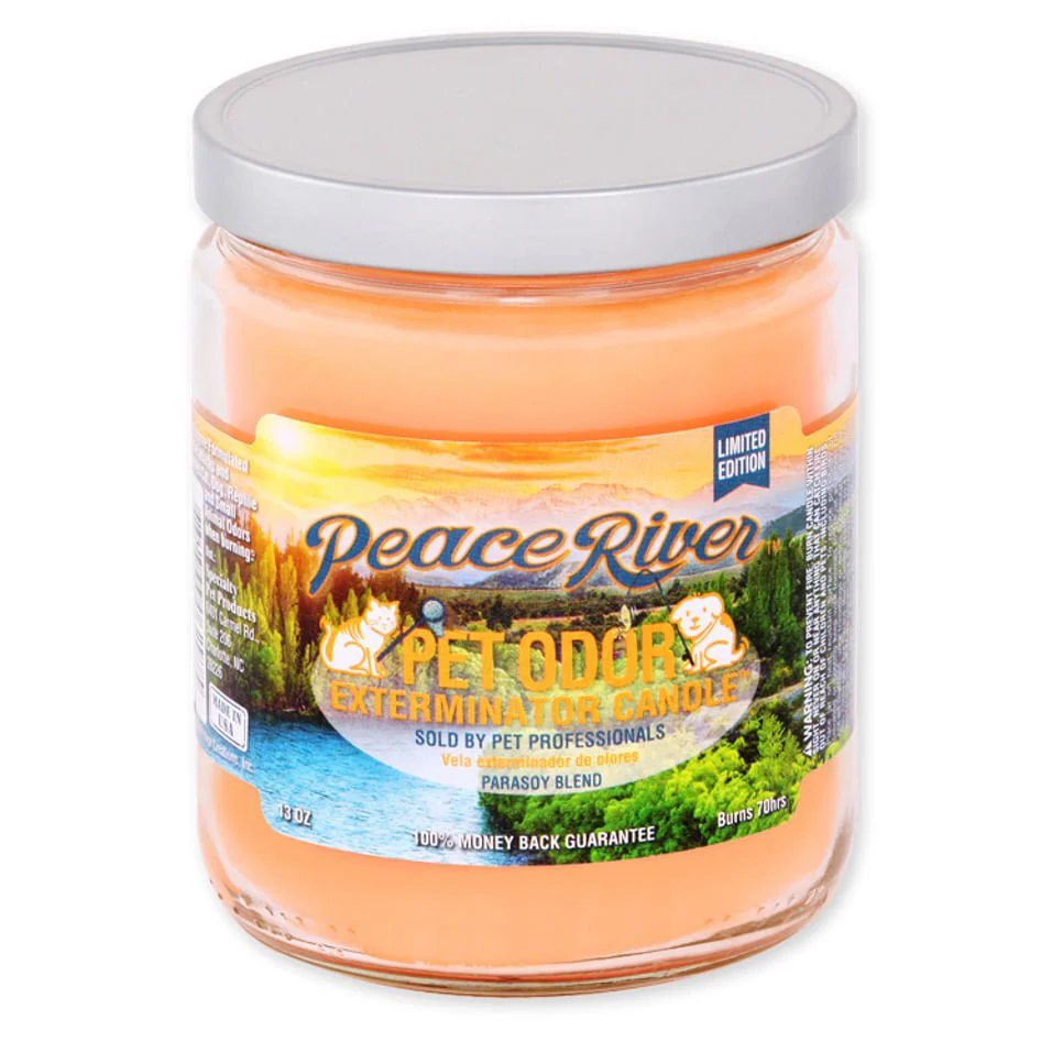 Pet Odor Exterminator Candle, Peace River, 13 oz - Buy Pet Shop