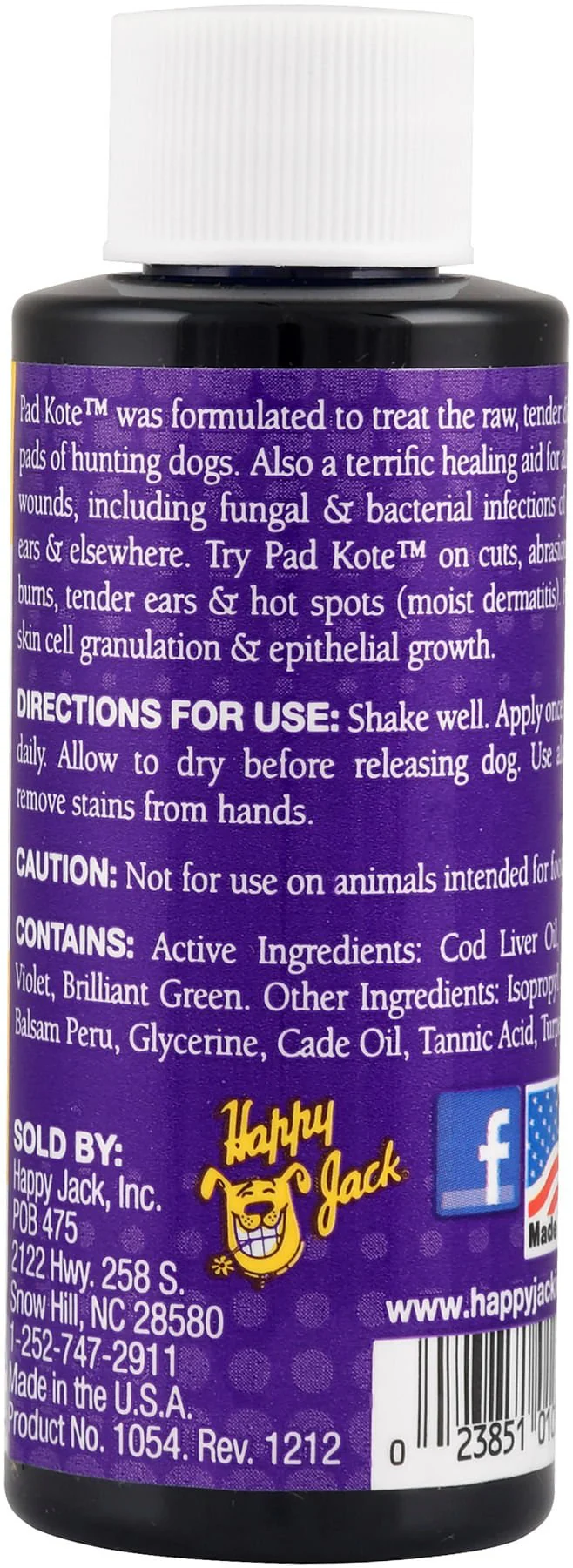 Happy Jack Pad Kote, 2 oz - Buy Pet Shop