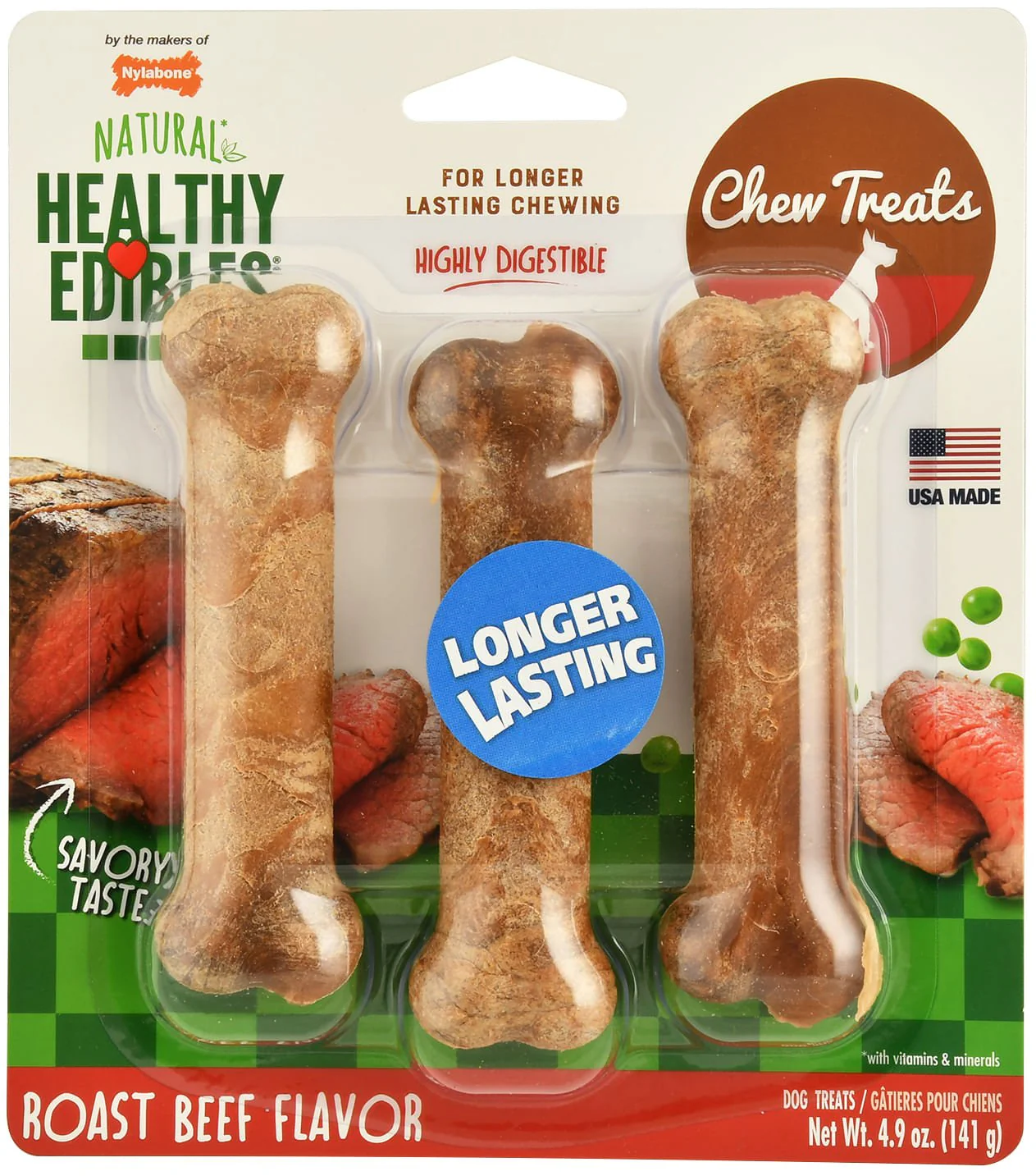 Nylabone Healthy Edibles, Regular (4.5