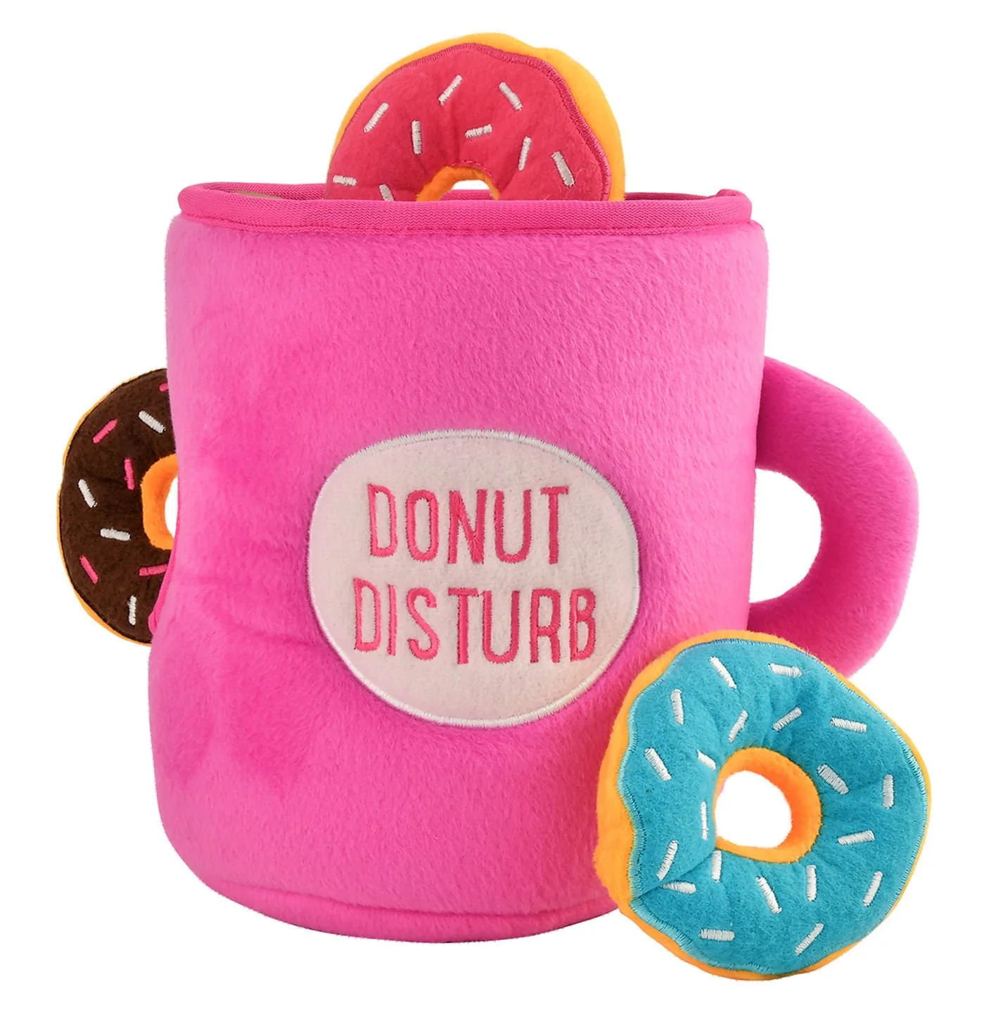 Zippy Paws Coffee & Donutz Burrow Plush Toy - Buy Pet Shop