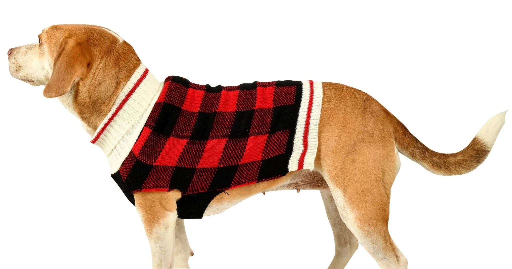 Buffalo Plaid Dog Sweater - Buy Pet Shop
