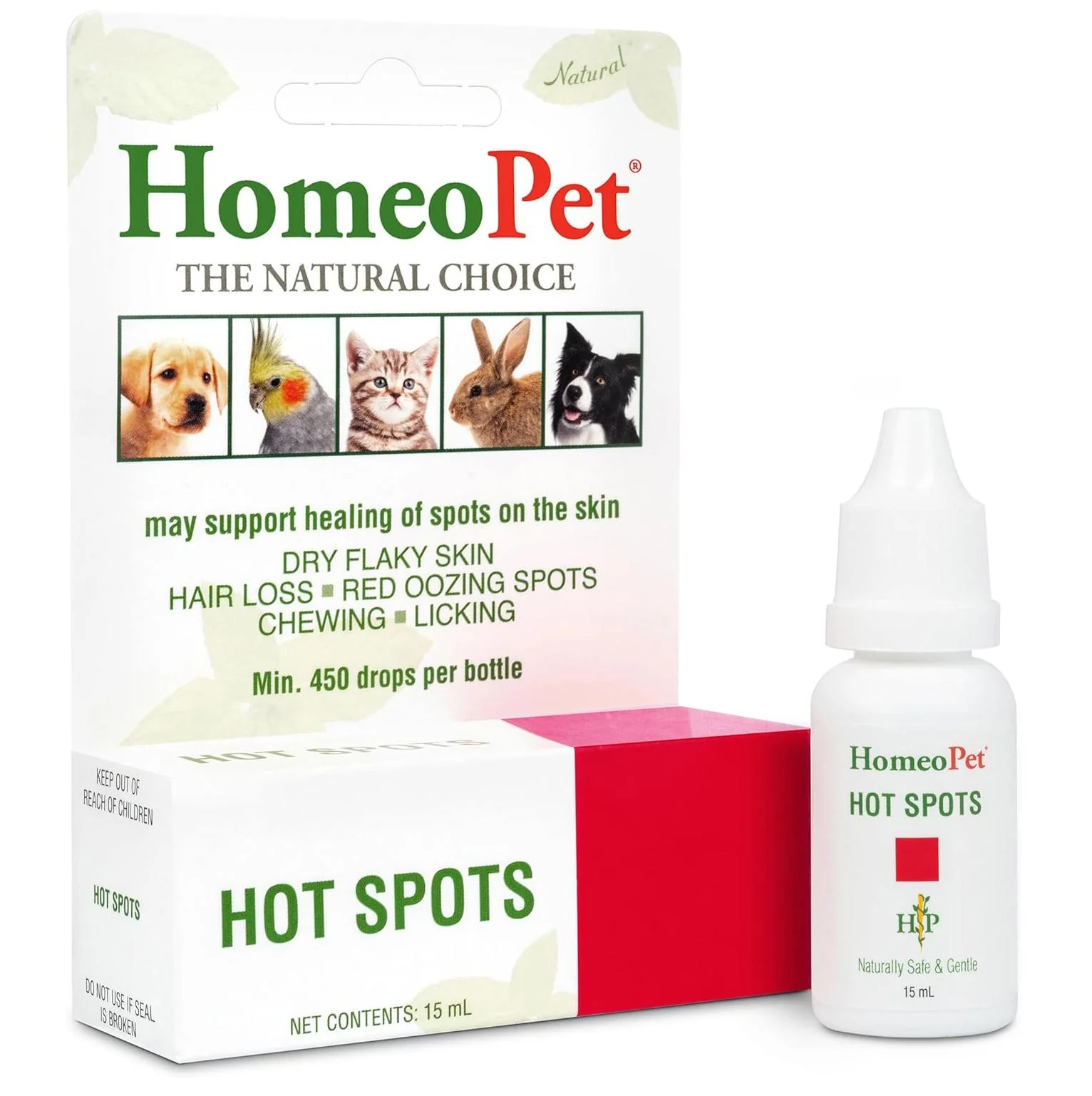 HomeoPet Hot Spots, 15 mL - Buy Pet Shop