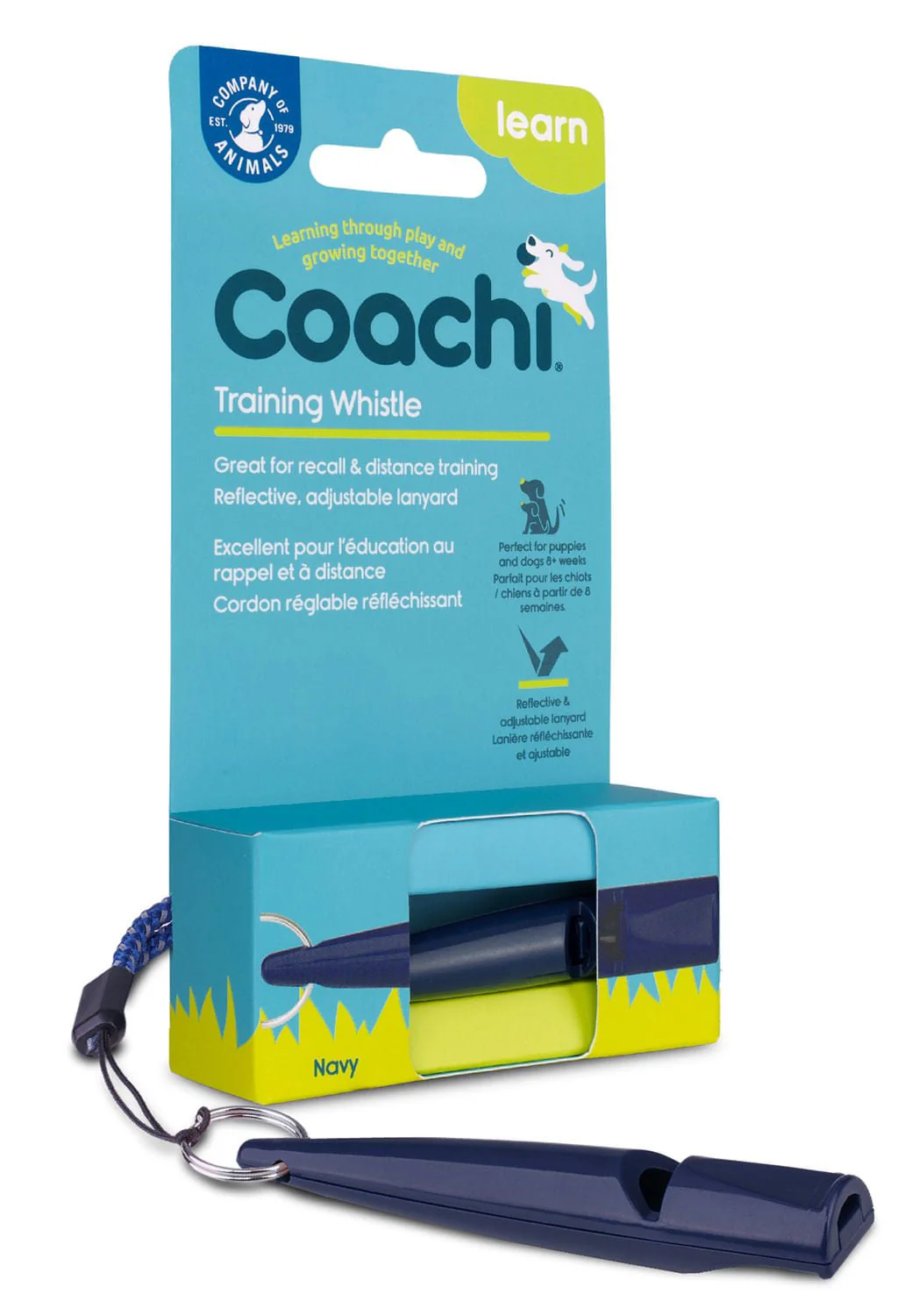 Coachi Training Dog Whistle, Navy - Buy Pet Shop