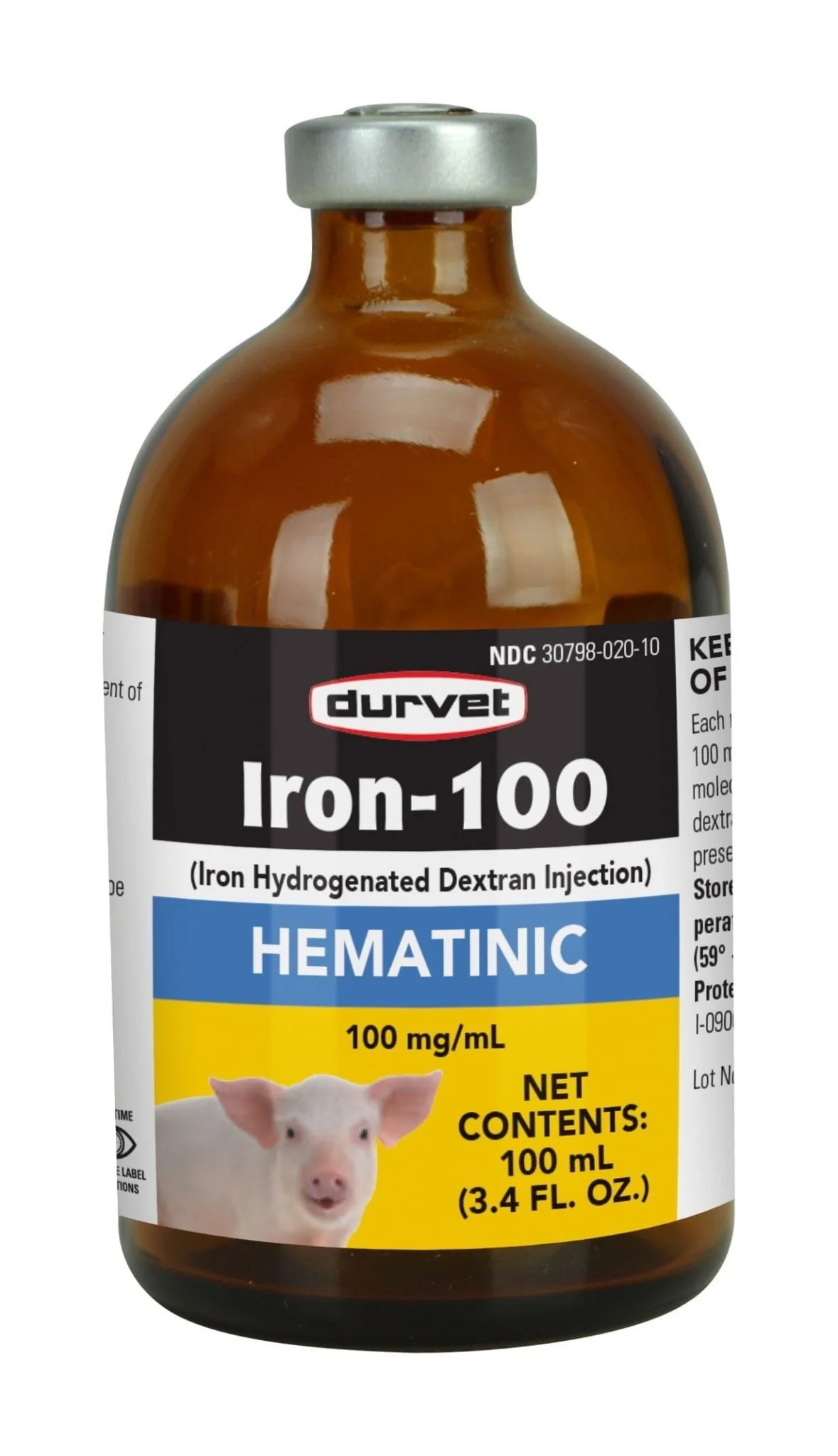 Iron-100 Inj. Hydrogenated Dextran, 100 ml - Buy Pet Shop