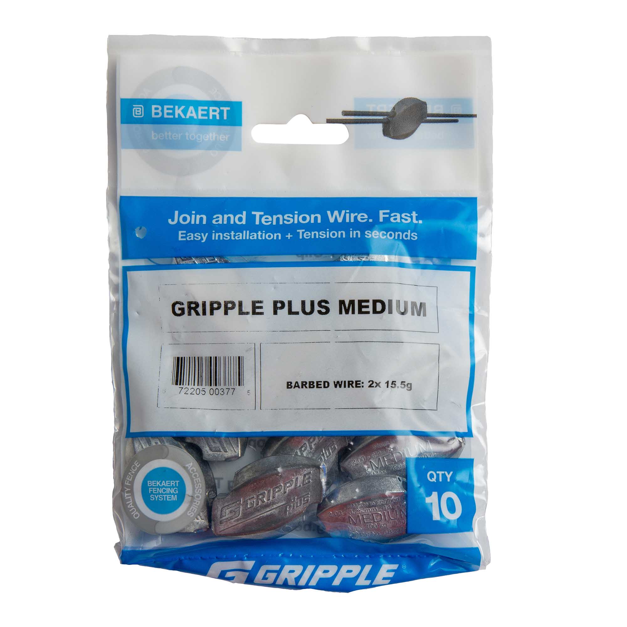Gripple Plus Medium Joiner, 10 ct Bag - Buy Pet Shop