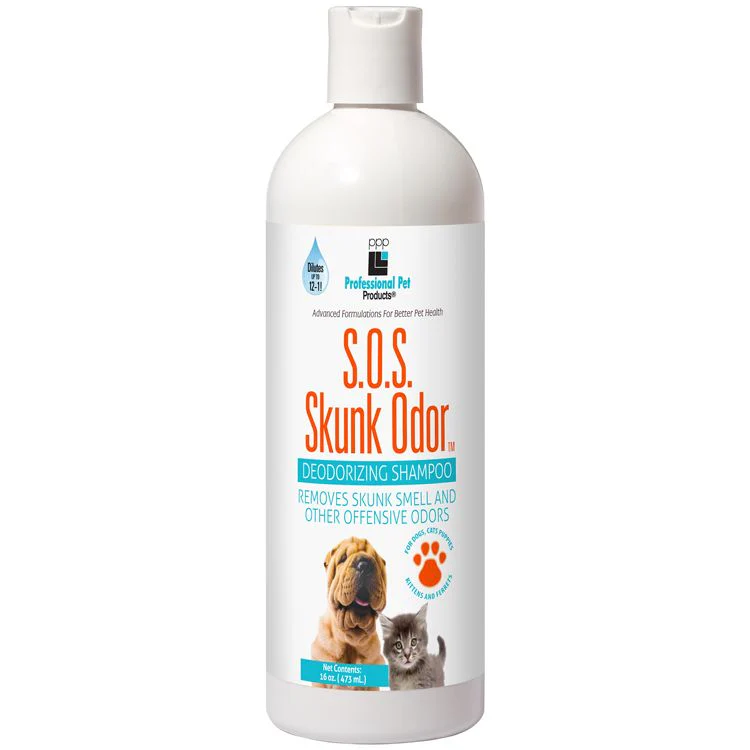 Skunk Odor Shampoo (SOS), 16 oz - Buy Pet Shop