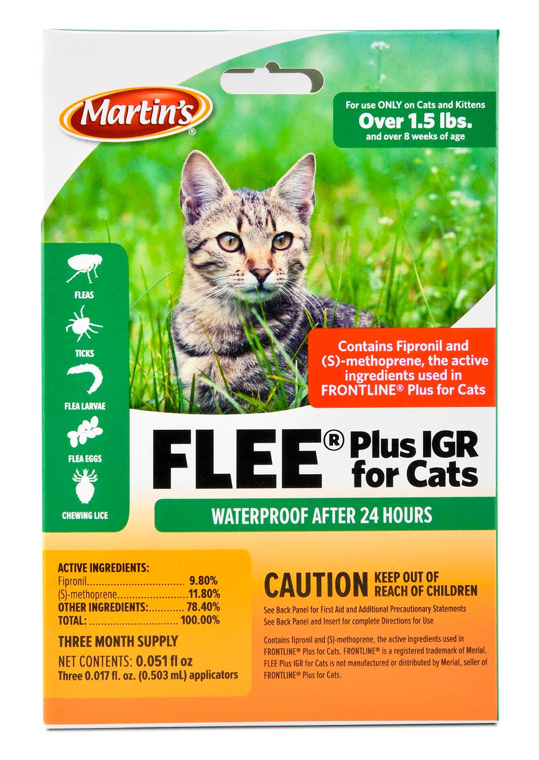 Martin's Flee Plus IGR for Cats - Buy Pet Shop